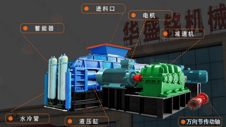 對(duì)輥狼牙破碎機(jī) 對(duì)輥狼牙破碎機(jī)